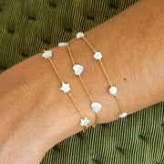 Bracelet plaque or caroline